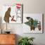 Wild Christmas I - ensemble de 2 reproductions sur toiles tendues-97554588