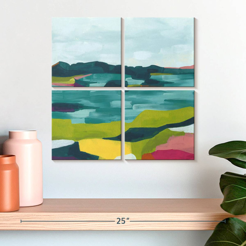 Kaleidoscope Coast II, H 18 po x l 18 po