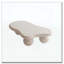 Table basse de 40 pouces en forme de nuage avec 3 pieds sphériques-572842196-574581226
