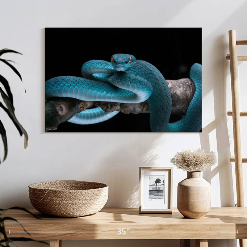 Brampt Snake On Branch, 16" H x 24" W