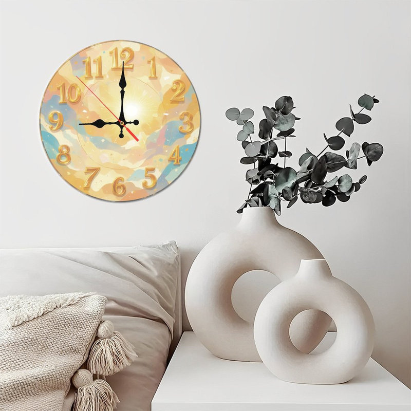 Horloge Sunburst
