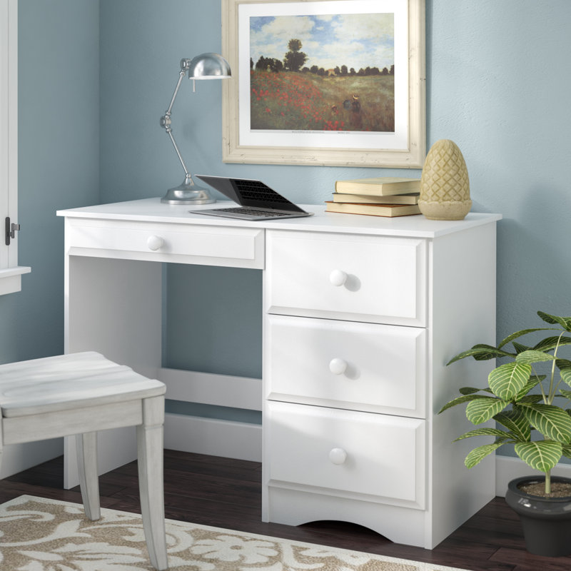 Bureau d'écriture Kellie, Blanc