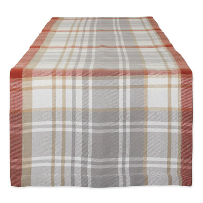 Alcova Plaid 100% Cotton Table Runner