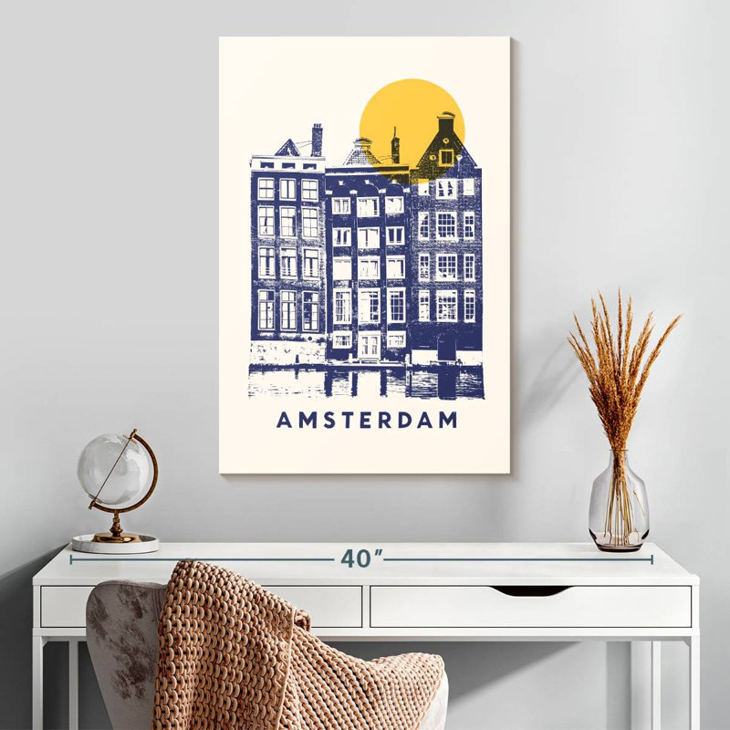 Aime Amsterdam City, H 30 po x l 20 po