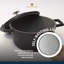 MasterClass Cast Aluminum Round Casserole-124594730-124594725