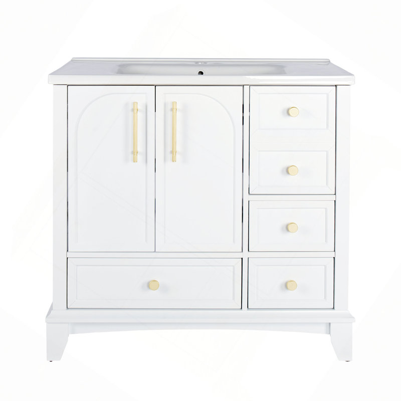 35.6" Bathroom Cabinet, Only Cabinet