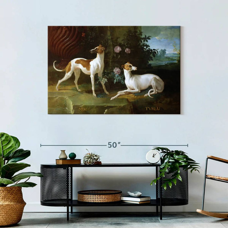 Misse And Turlu, 30" H x 45" W