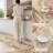 Botanical Feather Non-Slip Washable Kitchen Mats