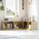 Armoire multifonctionnelle avec 4 tablettes