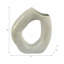 Pottery Earthenware Vase with Unique Shape 12" White for Home, Office, Bedroom, and Living Room Decor