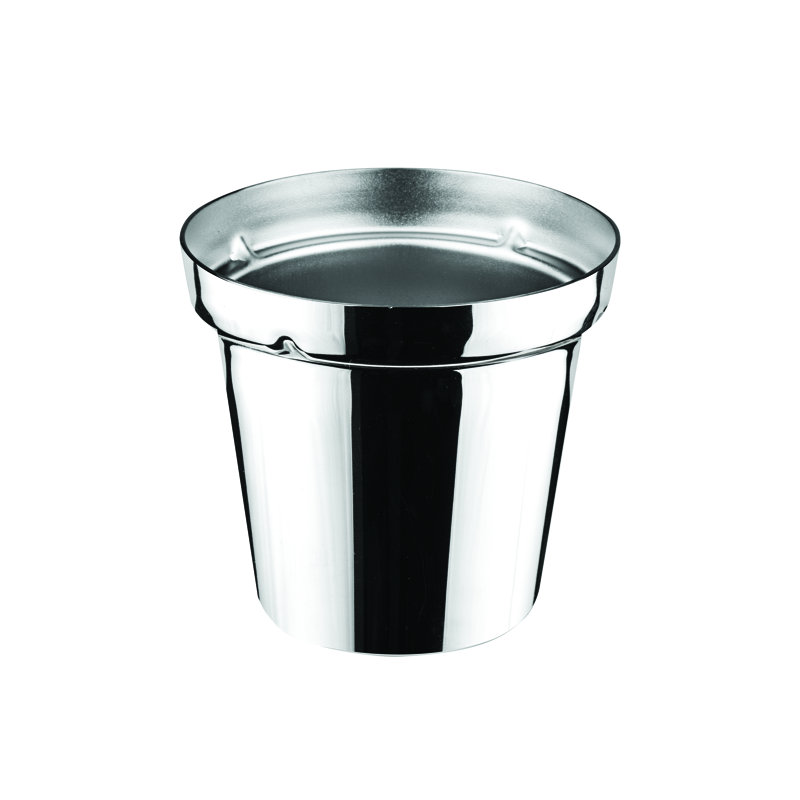 Porte-poubelle / bocal en acier inoxydable Giotto 18/10