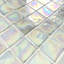 Carreau de mosaïque décoratif en verre recyclé fait à la main en plastique recyclé à la main 2 po x 2 po Atmosphere Atmosphere-40470042