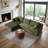 Boneless Modular Corduroy L-Shaped Sectional Sofa with Minimalist Design-1941017763