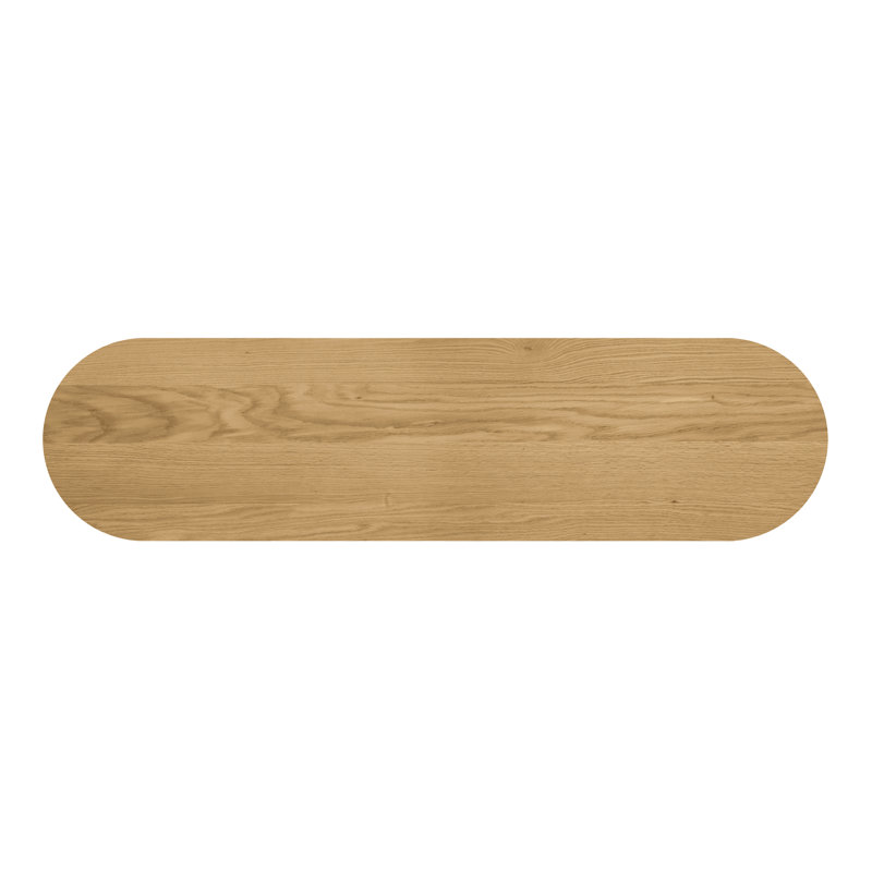 Povera Solid Wood Bench, Natural