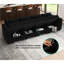 Canapé convertible en velours 4 places Buckleton-1870183901