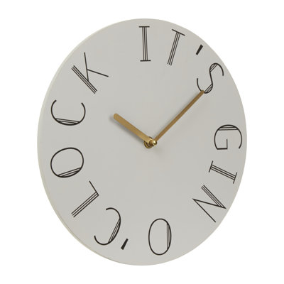Nakita Wood Wall Clock