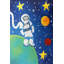 Space Man Print on Wrapped Canvas-19669234