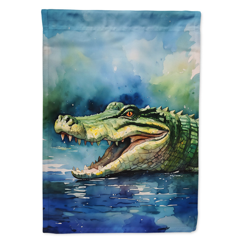 Drapeau de jardin en polyester double face H 15,5 po x l 11,25 po