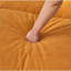 Canapés modulaires | Canapé en bois massif modulaire en L 110 po en L 110 po | Pour le salon Chambre à coucher Bureau à domicile | Orange | Mousse