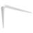 Prime-Line Shelf Support Bracket, Stamped Steel-70172762-70172765