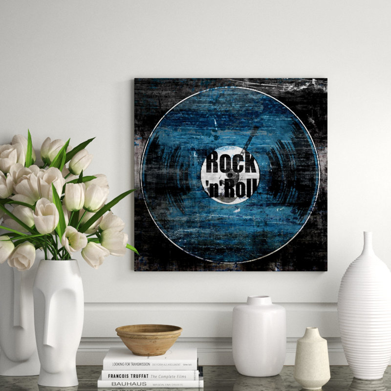 Rock 'n' Roll Print by Sofia Fox, 24" H x 24" W, Plexi