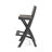 Aiyden 2 - Person Wicker Patio Dining Set with Rectangular Table-1216123317-1216122439