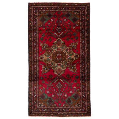 Teimani Red Rug 3'6" x 6'4"
