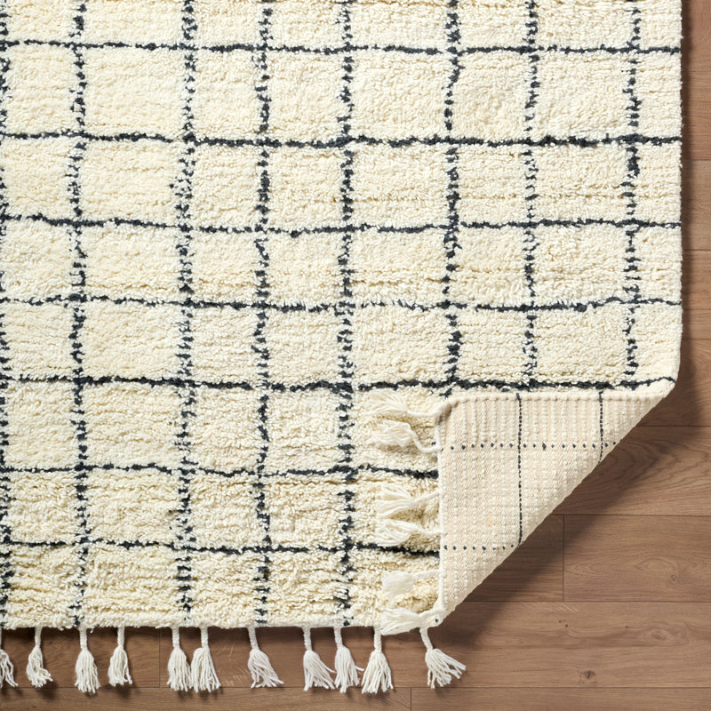 Jordana Wool Plaid Indoor Rug, Rectangle 2' x 3'