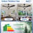 52-Inch Ceiling Fan With Light: Black 3 Blade Outdoor Fans For Patios - Dimmable Indoor Fan With Remote APP Control Ultra Quiet DC Motor Reversible 6 Speed Timer
