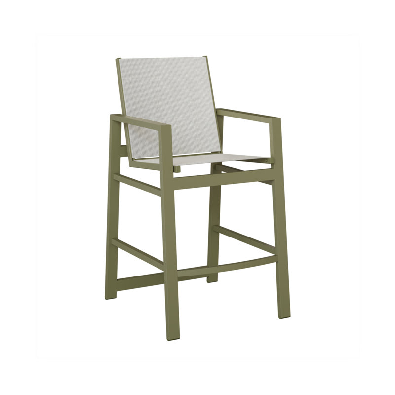 Chaise berçante Berlin Gardens Vida, Noir luxe, Vert sauge