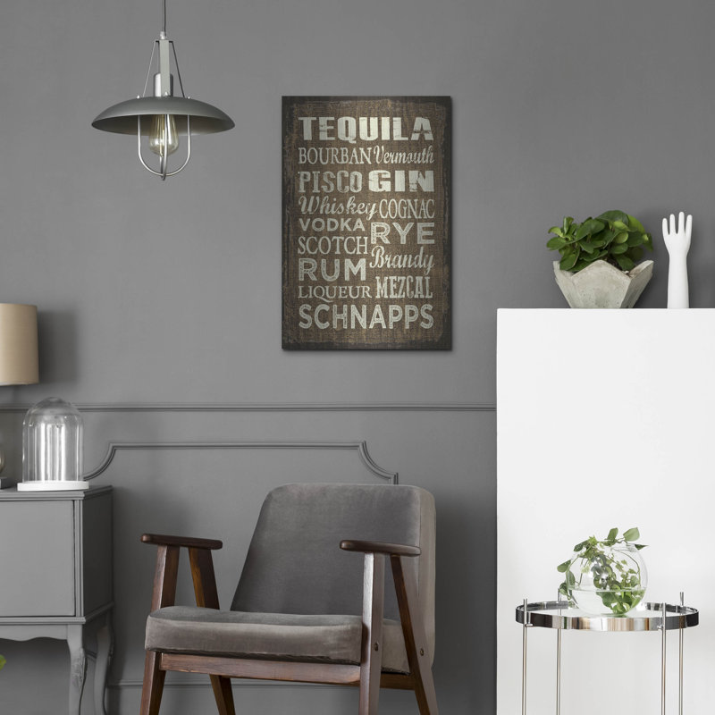  «Liquor Sign 2» par Erin Clark, art mural en métal, 12 po x 16 po, H 24 po x l 16 po