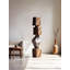 Sculpture en bois moderne et minimaliste