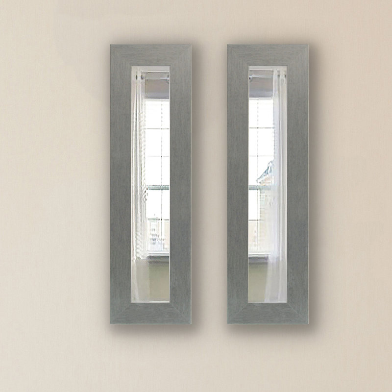 Ensemble de miroirs 2 pièces Billie-Rae, H 21,5 po x l 9,5 po