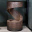 Winding Modern Falls Polyresin Tabletop Fountain