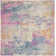 Abbate Abstract Pink/Blue/Orange/Ivory Area Rug