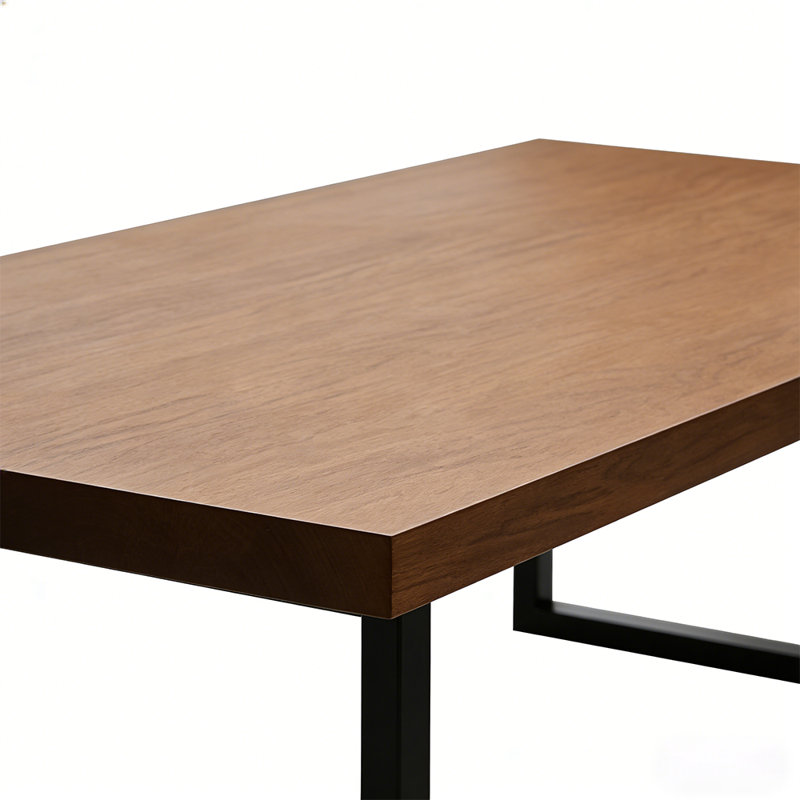 Bureau de conférence haut de gamme en bois massif, H 27,53 po x L 86,61 po x l 35,43 po
