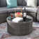 Wicker 6 - Person Modular Patio Conversation Sets with Cushions