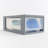 Diedrich Stackable Storage Bin W/ Drawer, Gray-1675500876