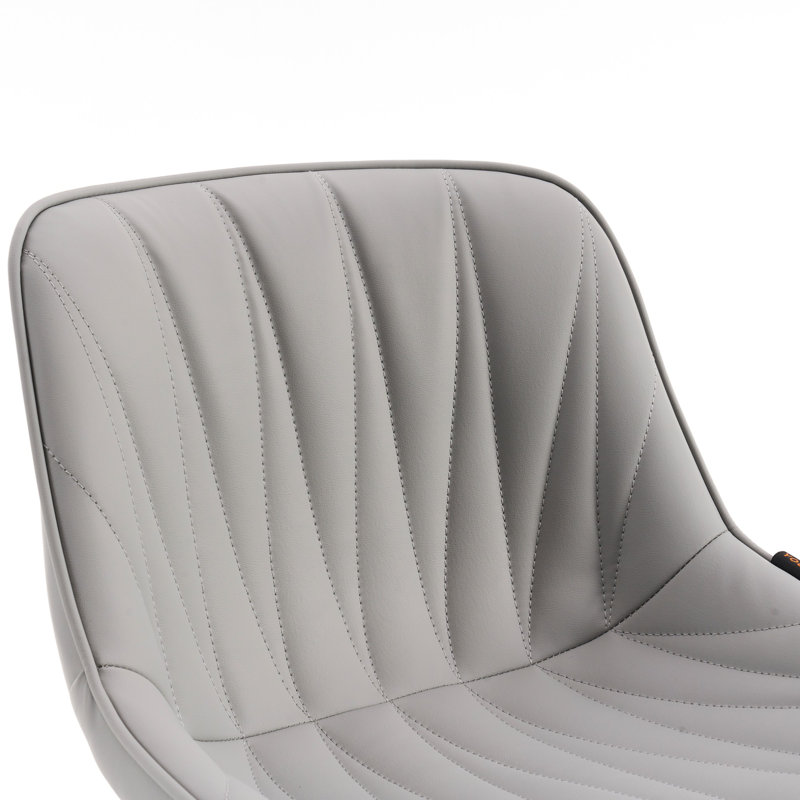 Tabourets de bar pivotants à hauteur réglable Modern, Gris
