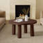 Solid Wood Four Leg Coffee Table 90x90cm
