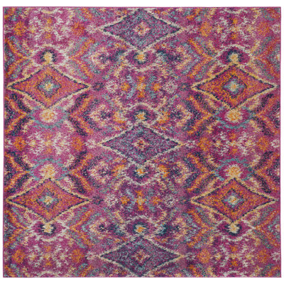 Christa Oriental Fuchsia Area Rug