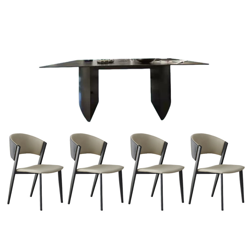 Table de salle à manger Thick, H 29,5 po x L 62,9 po x l 31,4 po