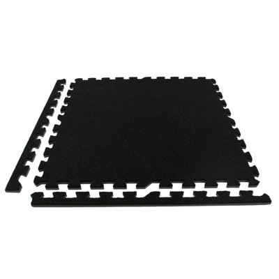 Premium 24'' W x 24'' L Level Loop Interlocking Polyester Carpet Tile