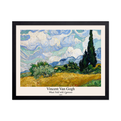 Van Gogh - Wheat Field with Cypresses No5