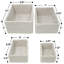 Ensemble de 4 paniers tissés empilables Sorbus - Beige-104081590