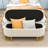 Lashekia Upholstered Storage Ottoman with Button-Tufted, Bench with Metal Legs-818886411
