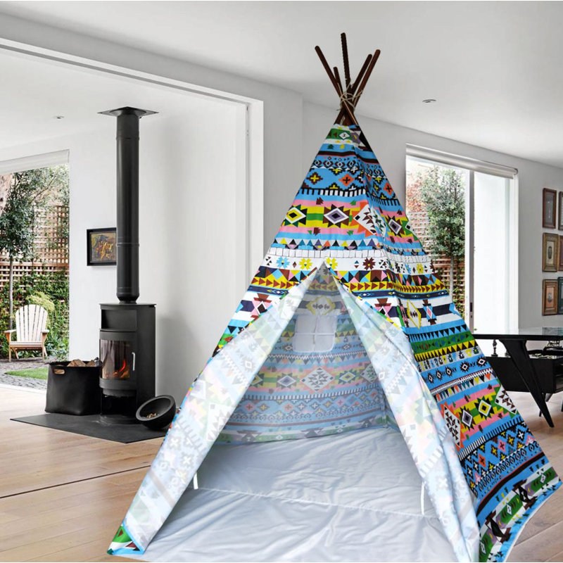 Tente de jeu triangulaire pour 5 personnes
