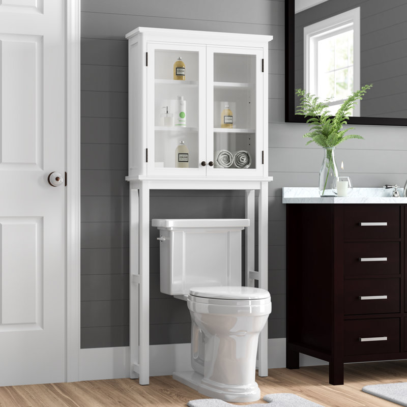 Carruthers 68.58cm x 167.64cm Over the Toilet Cabinet