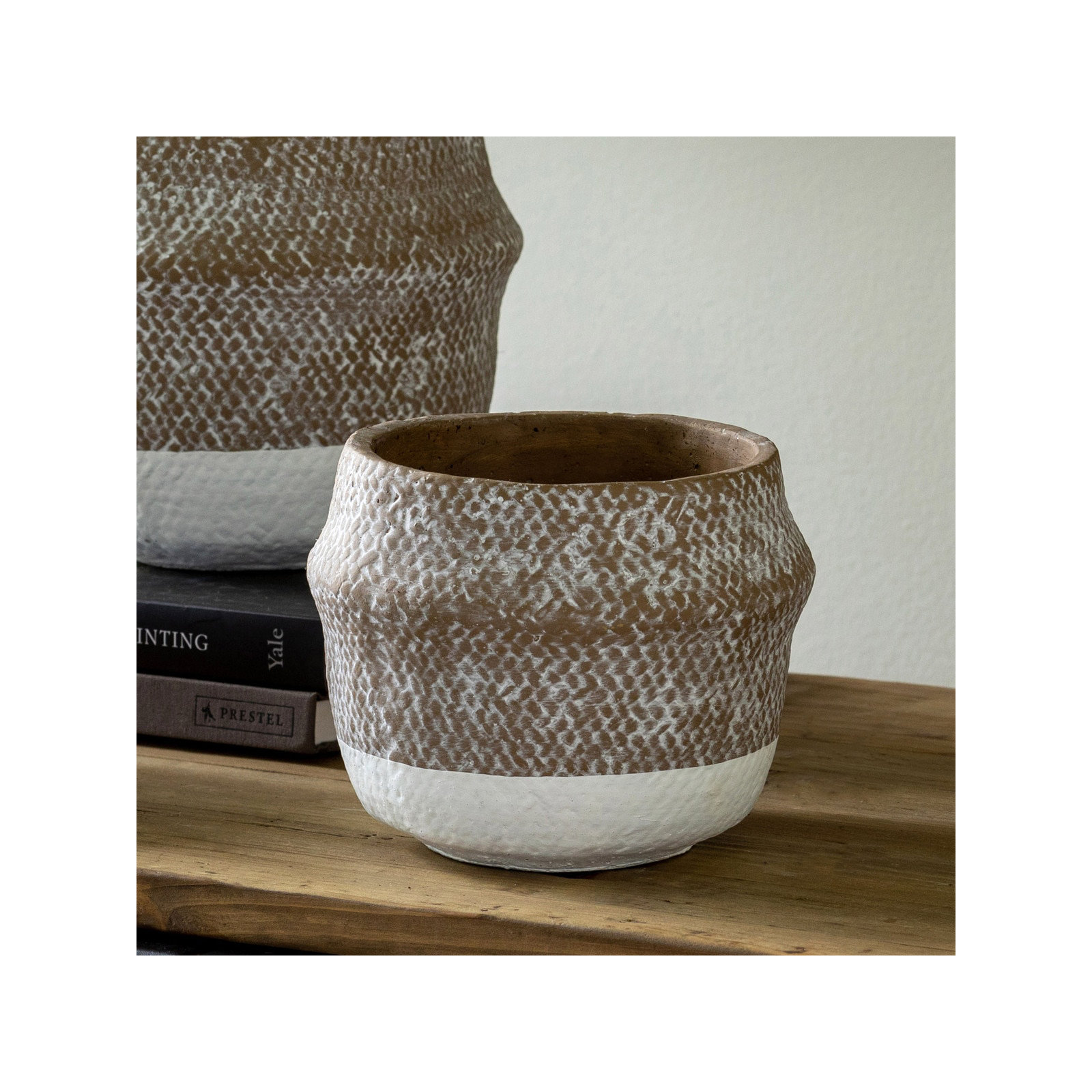 Delancy Pot Planter, 6.75" H x 6.25" W x 8.5" D