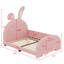 Luxury Leather Upholstered  Princess Bed Frame-757788646